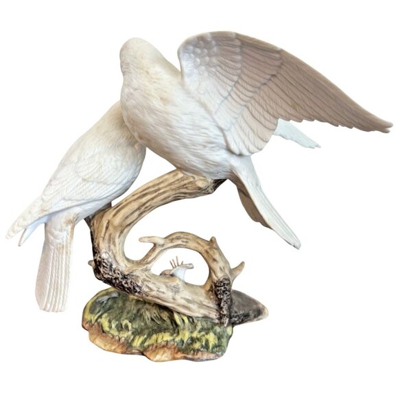 Maruri Fine Porcelain Wings Of Love Doves Figurine Vintage 1990 Studio Design D- - Picture 2 of 8
